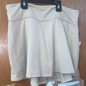 Stylish Beige Women's Skort